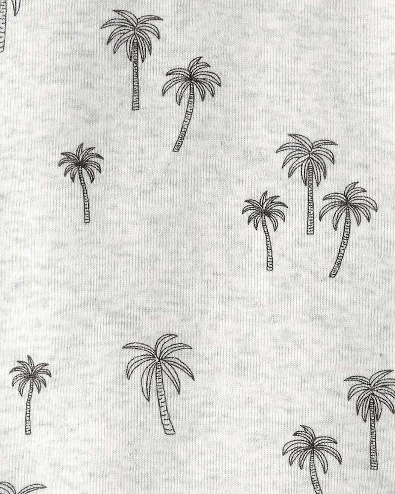 Toddler 2-Piece Organic Cotton Pyjamas Palm Trees