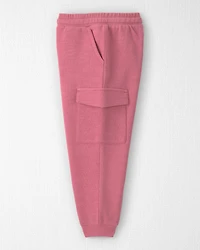 Toddler Girl Organic Cotton French Terry Cargo Pants