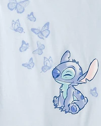 Girls 2-Piece Disney© Lilo & Stitch Short-Sleeve Pyjama Set - Blue
