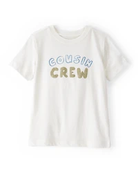Toddler Boy Cousin Crew Short-Sleeve Graphic Tee -White