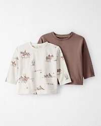 Baby Boy 2-Pack Organic Cotton Tees