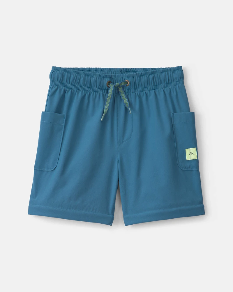 Toddler Boy Poplin Pants - Blue
