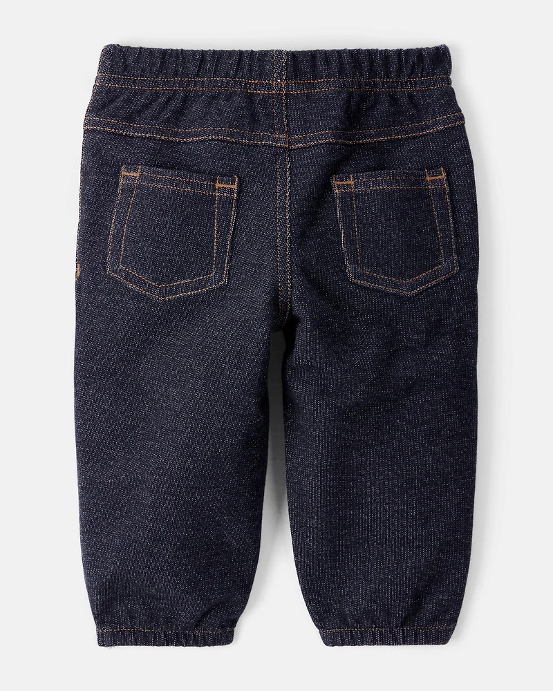 Baby Boy 3-Piece Vest Long-Sleeve Bodysuit & Pant Set