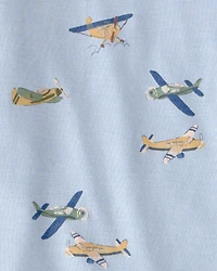 Toddler Boy Plane PurelySoft 2-Piece Pyjama Set - Blue