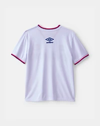 Kids 2-Piece Umbro England Soccer Jersey & Short Set - Red/Blue/White