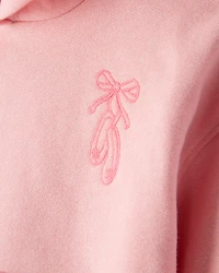 Toddler Girl 2-Piece Ballet Long-Sleeve Hoodie & Pant Set - Pink