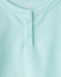 Girls Star Fleece Loose Fit 2-Piece Pyjamas