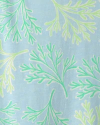 Girls Reef Sleeveless Maxi Dress - Blue/Green