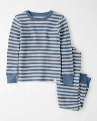 Toddler Stripe Pyjamas Made with Organic Cotton
