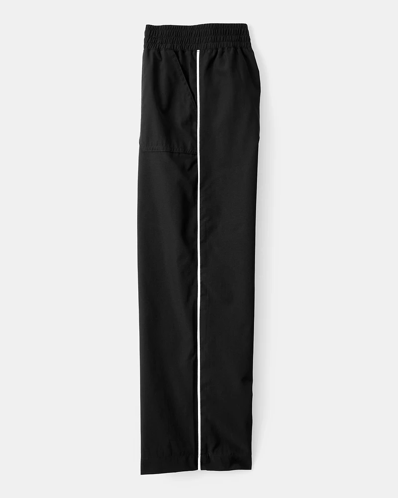 Girls Woven Active Pants - Black