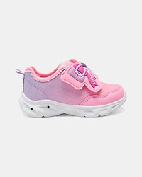 Toddler Girl Bow Athletic Sneakers - Pink