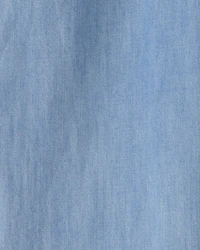 Girls Organic Cotton Chambray Pants