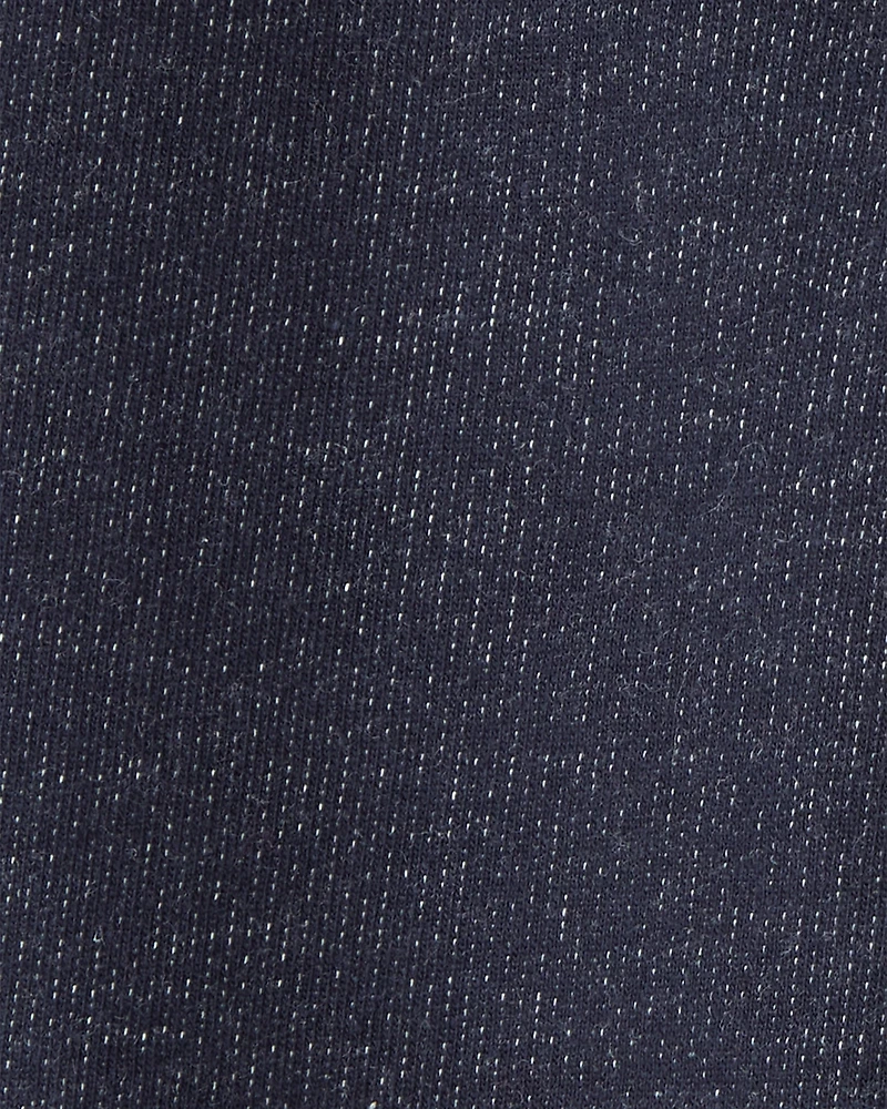 Baby Boy 3-Piece Airplane Sweatshirt Outfit Set - Blue