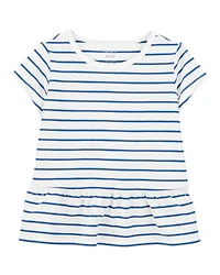 Baby Striped Short-Sleeve Tee