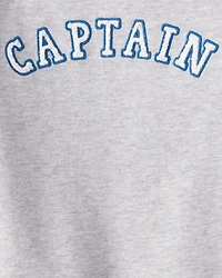 Toddler Boy French Terry Long-Sleeve Pullover Sweatshirt