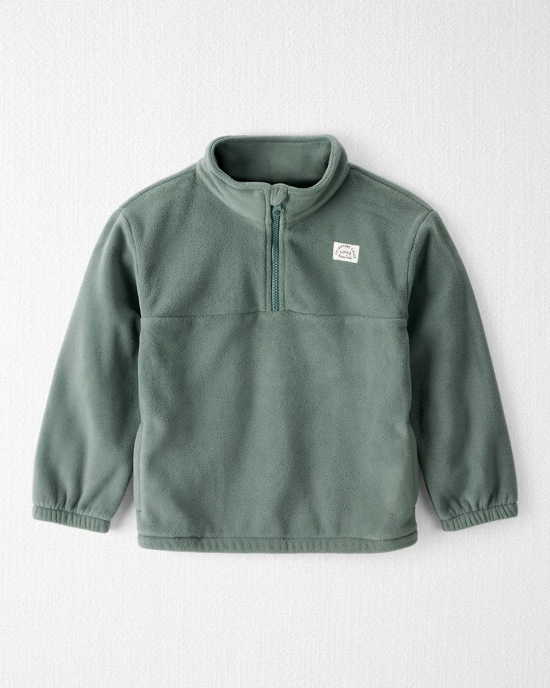 Kid Recycled Microfleece Pullover