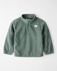 Kid Recycled Microfleece Pullover