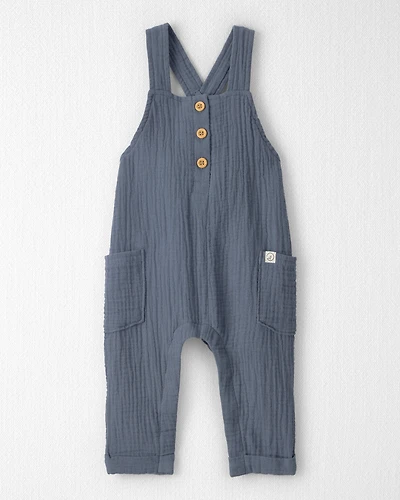 Baby Organic Cotton Gauze Overalls