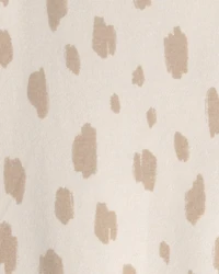 Toddler Girl Dots Pull-On Stretch Leggings - Cream