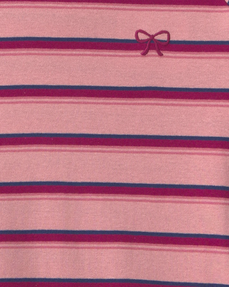 Girls Striped Long-Sleeve T-Shirt