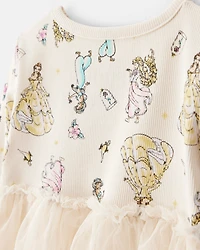 Baby Girl Disney Princess Long-Sleeve Tutu Dress