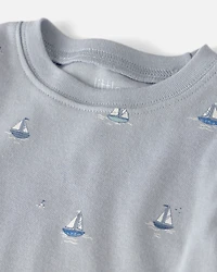 Toddler 2-Piece Organic Cotton Pyjama Sail Away Print