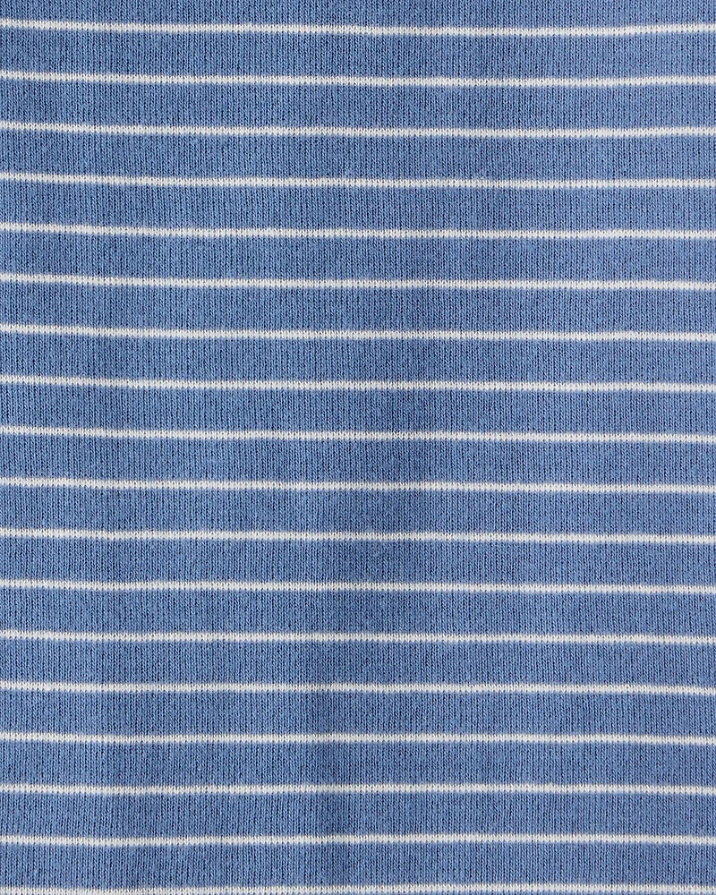 Baby Boy 4-Pack Dinosaur Print Cotton Long-Sleeve Multipack Bodysuits - White