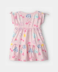 Baby Girl Disney© Minnie Mouse Fruit Dress - Pink