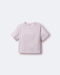 Toddler Rolled Cuff Tee - Rose