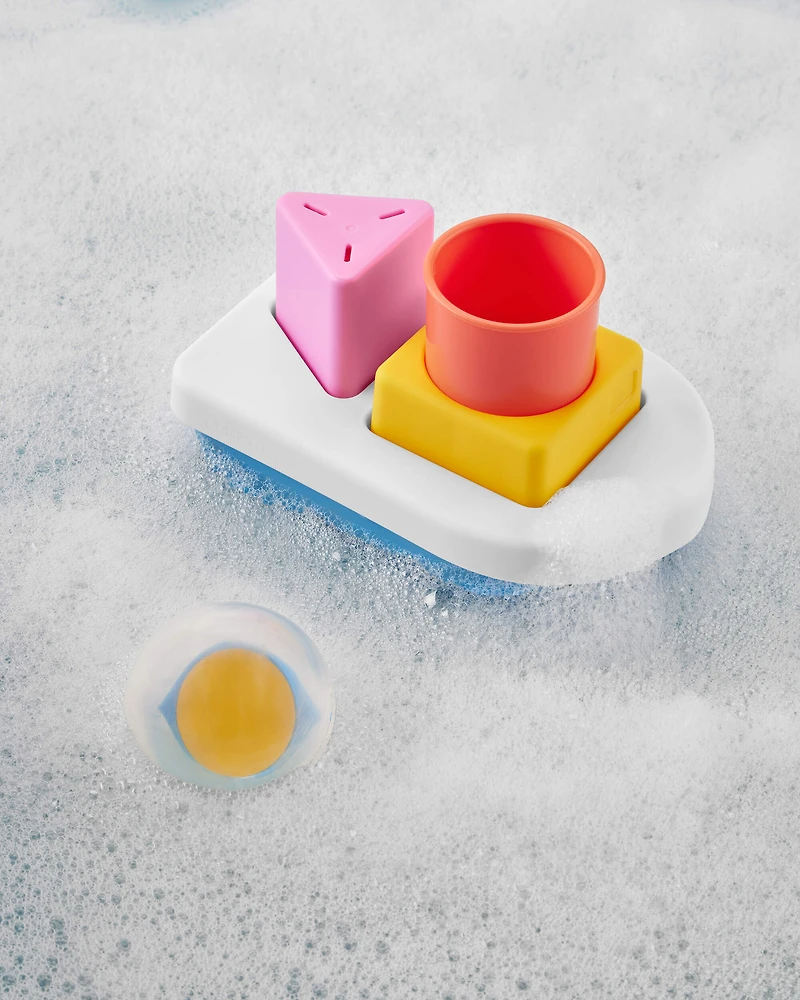 STEM Learning & Play Stocking Boat Baby Bath Toy