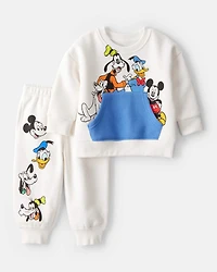 Baby 2-Piece Mickey And Friends Outfit Set