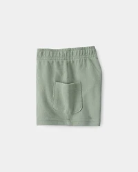 Baby Boy 2-Piece Top & Short Set - Green