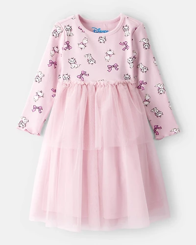 Toddler Aristocats Long-Sleeve Tutu Dress