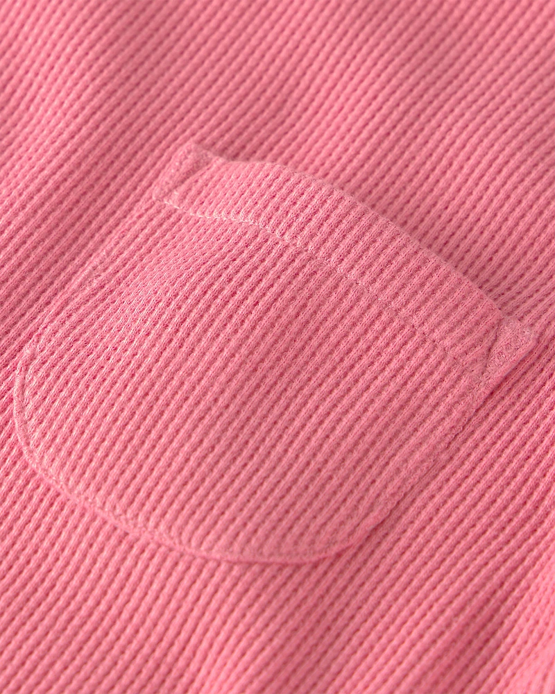 Toddler Girl 2-Piece Organic Cotton Top & Short Set