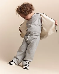 Toddler Girl Dolman-Sleeve Miriam Tee - Heather Grey