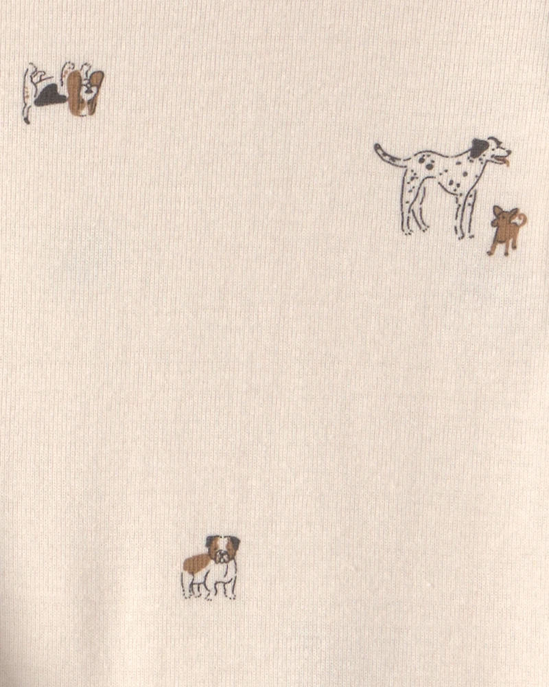 Baby Boy 3-Piece Cotton Sweater Layering Set - Cream
