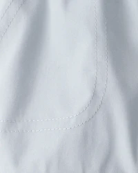 Baby Boy 2-Piece Top & Short Set - Blue