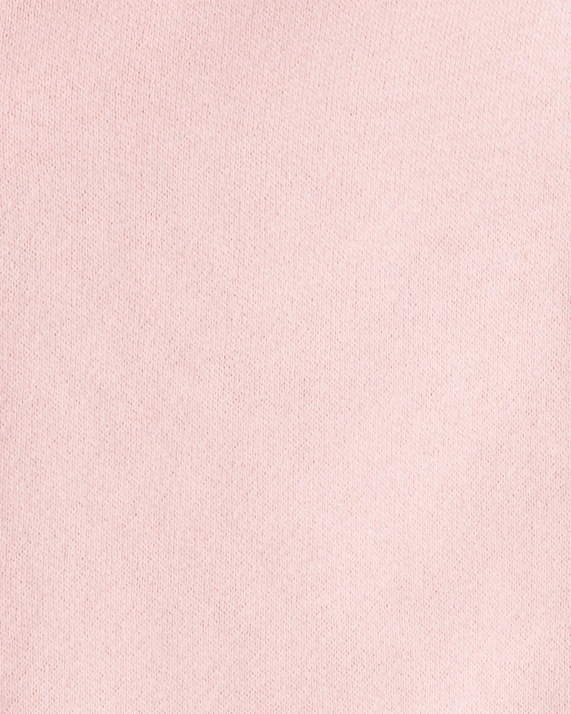 Toddler Girl Cotton Joggers - Pink