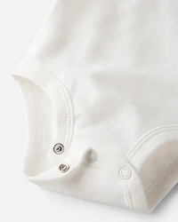 Baby Boy 3-Pack Organic Cotton Rib Bodysuits