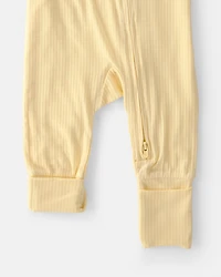 Baby 2-Way Zip PurelySoft Sleeper - Yellow