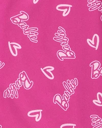 Kid Barbie Coat Style Loose Fit 2-Piece Pyjamas - Pink