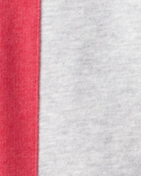 Toddler Boy Striped French Terry Joggers - Gray