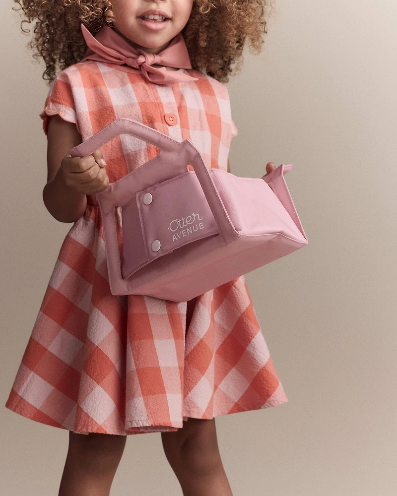 Toddler Girl Packable Purse - Light Pink