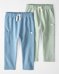 Toddler 2-Pack Organic Cotton Joggers