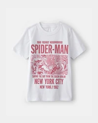 Boys ©Marvel Spider-Man Graphic Tee - White
