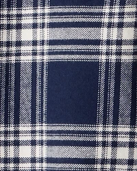 Toddler Organic Cotton Button-Front Flannel Shirt