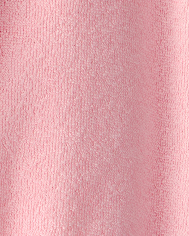 Baby Girl Terry Pants - Pink