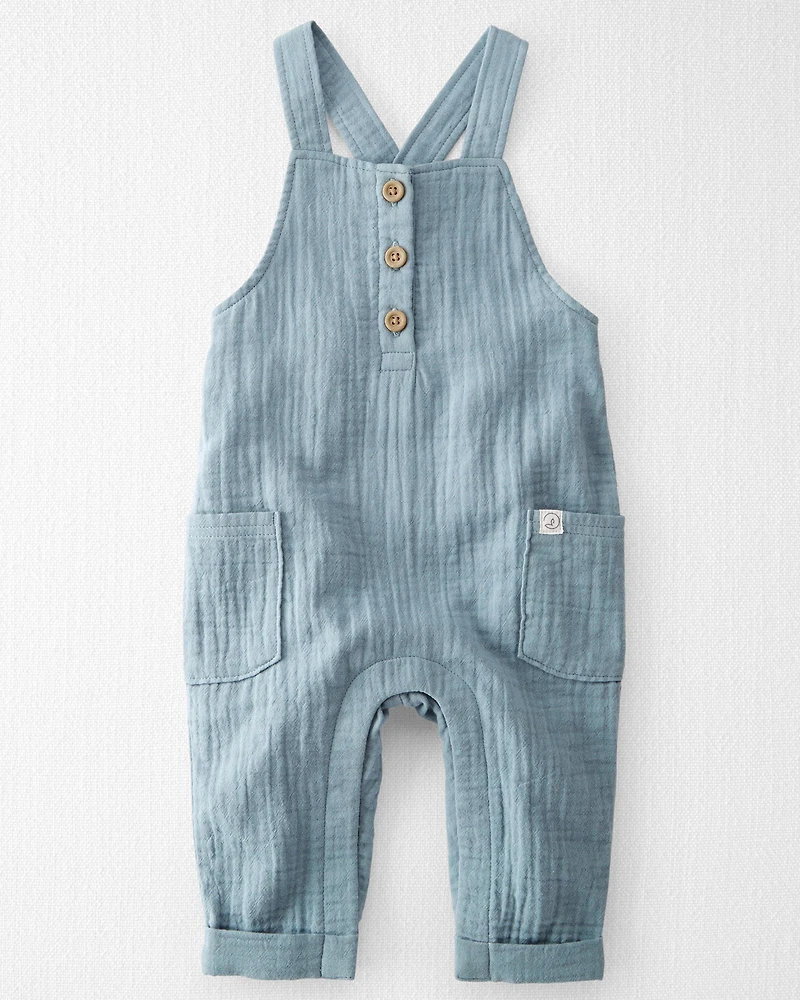 Baby Organic Cotton Gauze Overall Jumpsuit