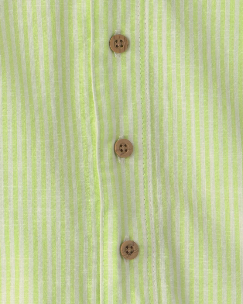 Baby Boy 2-Piece Top & Short Set - Green