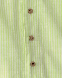 Baby Boy 2-Piece Top & Short Set - Green